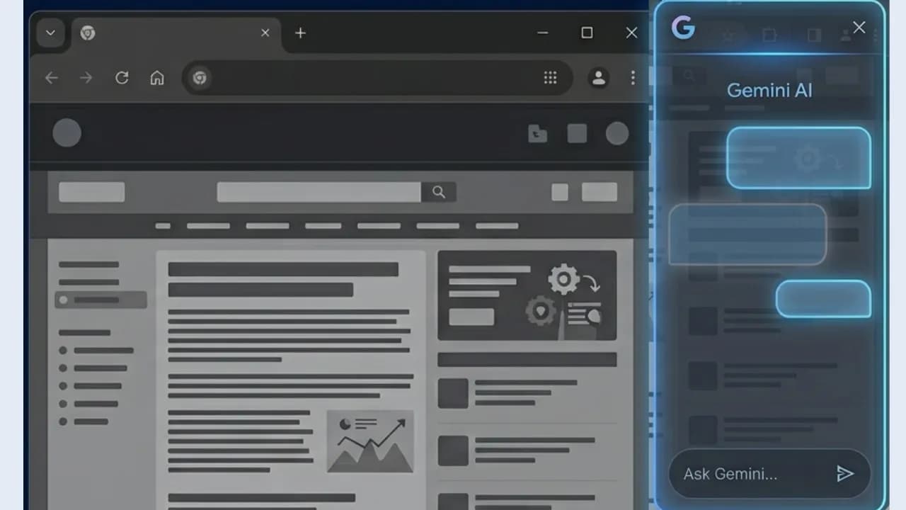 Gemini chính thức tích hợp sẵn trong Chrome.
