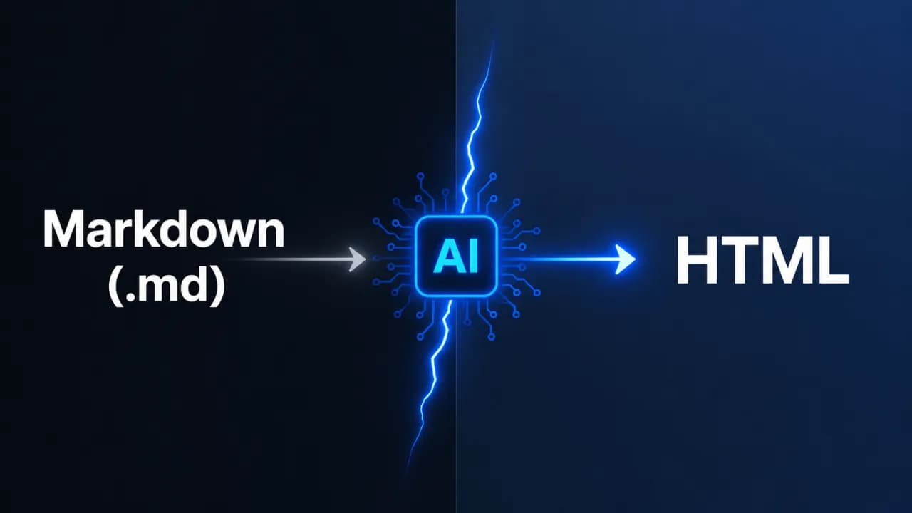 HTML sẽ thay thế Markdown khi làm việc với AI ? 