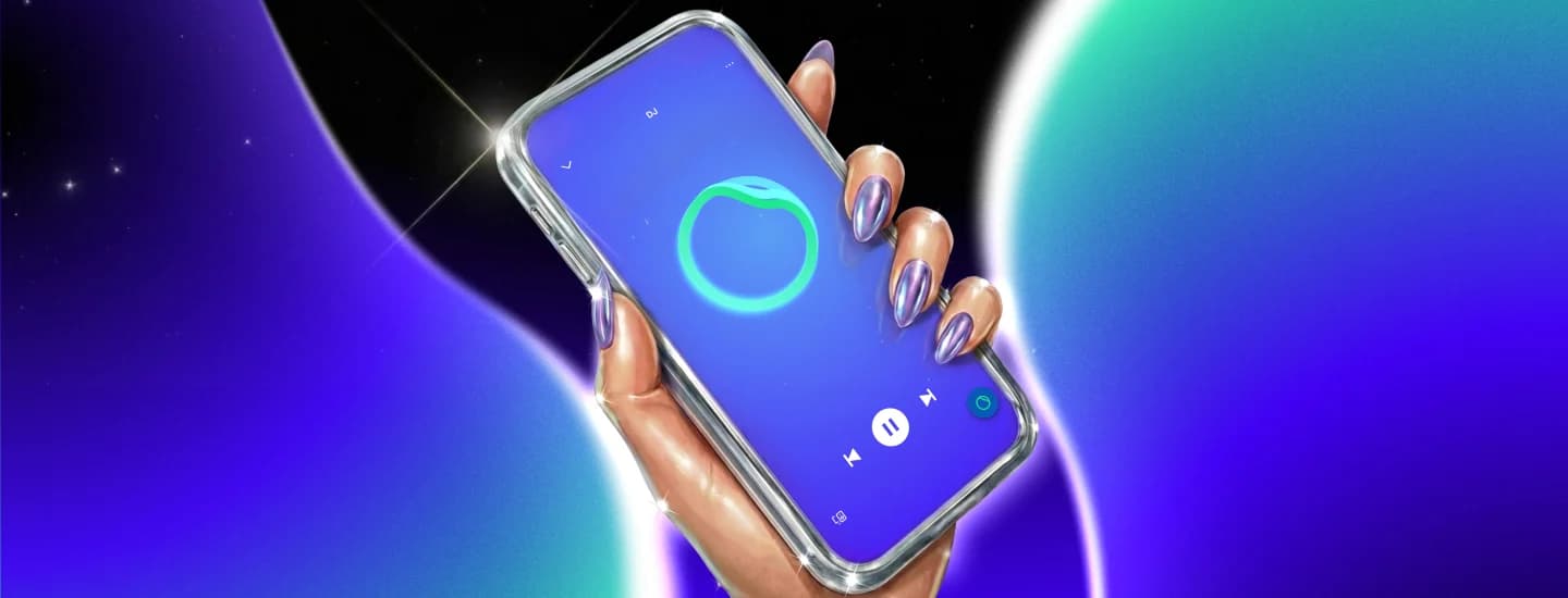 Giao diện AI DJ của Spotify trên điện thoại