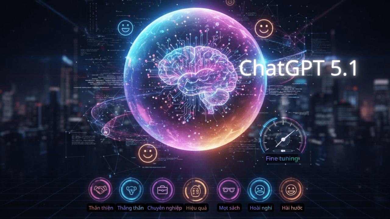 GPT-5.1 ra mắt với nâng cấp thông minh hơn, thân thiện hơn