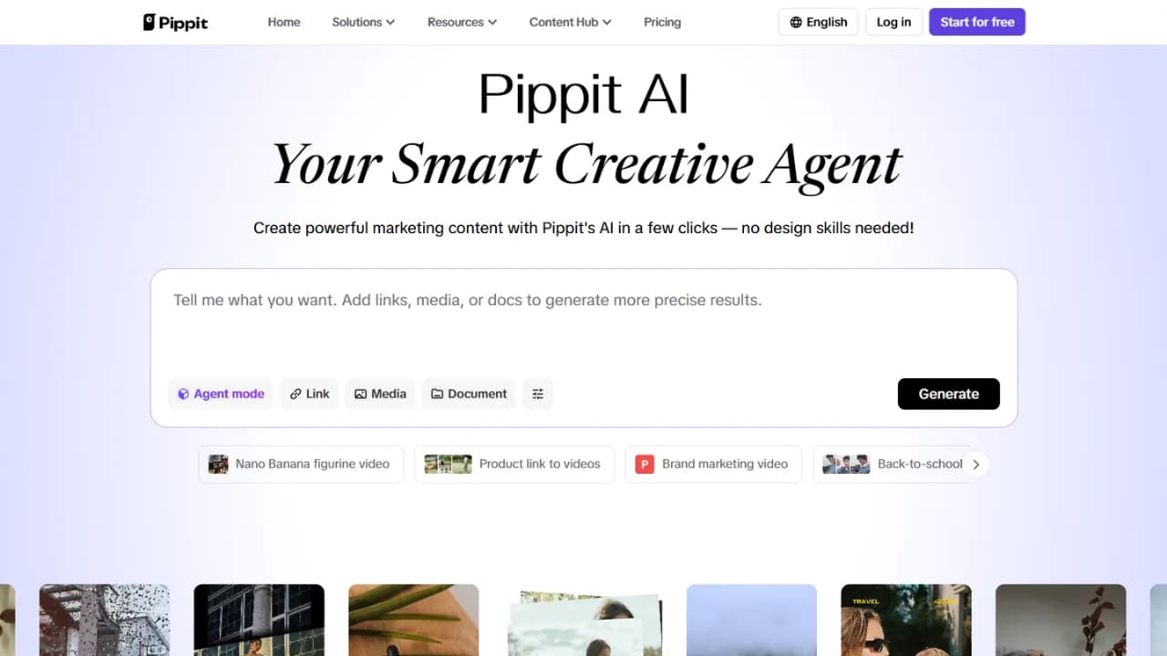 Ảnh giới thiệu Tạo video AI Pippit