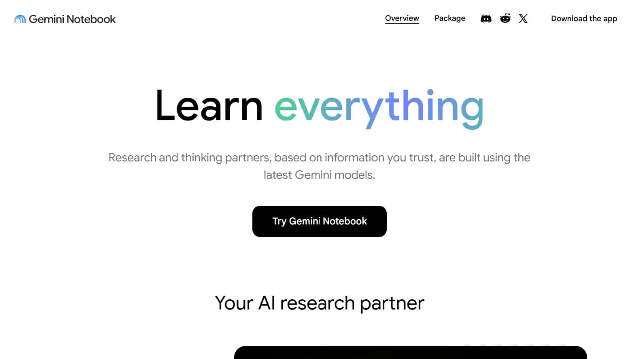 Introduction image for AI Research Assistant Gemini Notebook