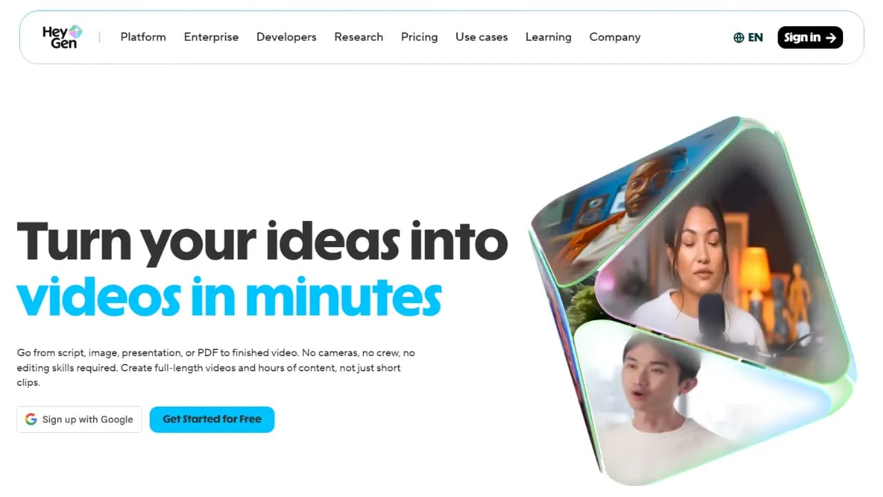 Introduction image for AI Video Generation Heygen