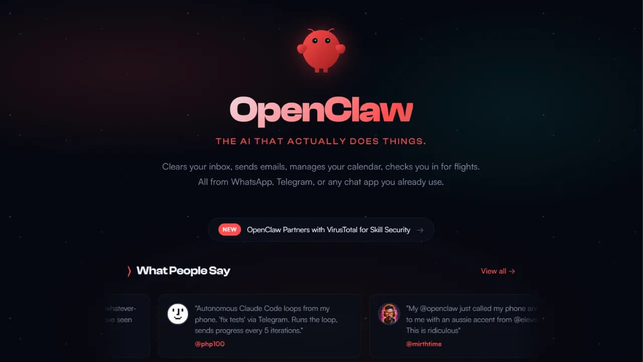 Ảnh giới thiệu AI Agent OpenClaw