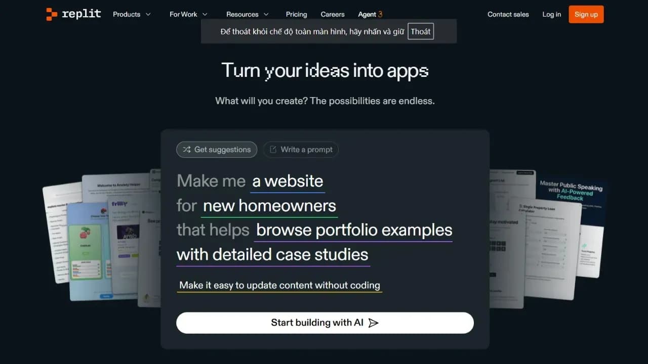 Ảnh giới thiệu Code cho web app Replit