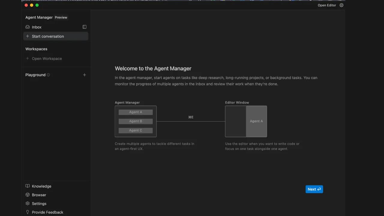 Mô tả điều phối nhiều Agent trong Antigravity
