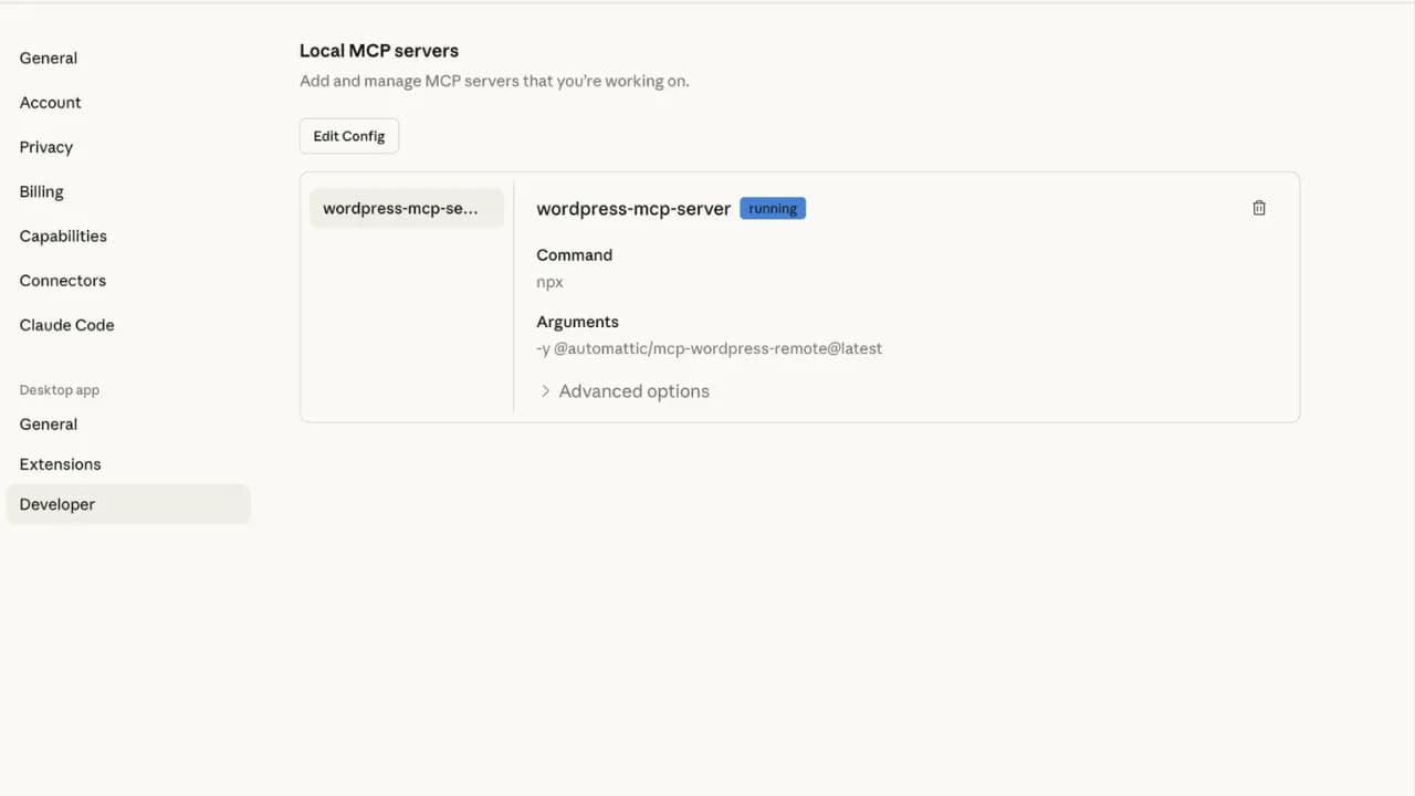 Sau đó mới kết nối Wordpres với AI (nguồn Wordpress)